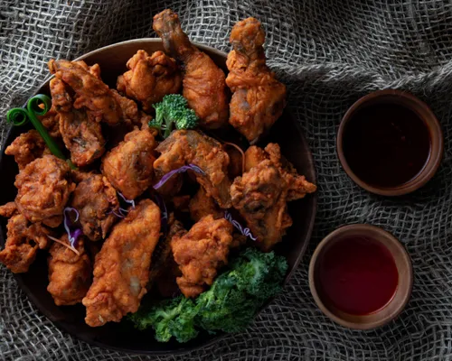 Whole Fried Chicken (Chops) | Thekawloon.com | Kawloon Chinese Restaurant, Abu Dhabi, UAE