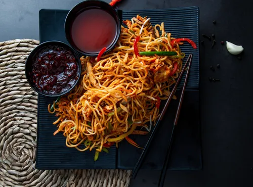 Beijing Noodles Chicken or Beef | Thekawloon.com | Kawloon Chinese Restaurant, Abu Dhabi, UAE